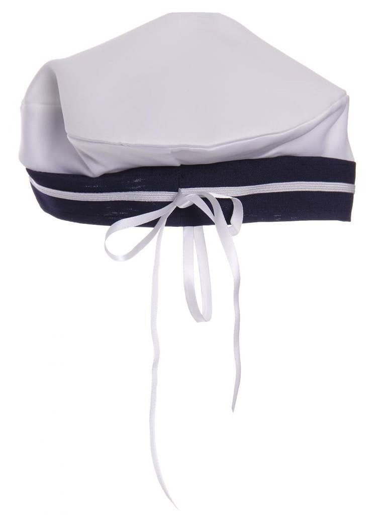 iGirlDress Baby Toddler Girls Nautical Sailor Dress with Hat 4T White