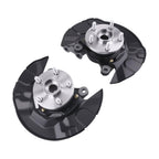 Pair Front Wheel Hub Bearing and Steering Knuckle Compatible with KA698388