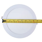 4 Pack HMINLED 8 Inch 18Watt Ultra Thin Round LED Recessed Panel Spot Lighting,