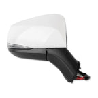 Outside Rearview Mirror for Toyota for RAV4 for RAV 4 2019 2020 2021 2022 Car Turn Signal Light Lamp Mirror Cover Heated Glass Electric Side Rearview Mirror Complete Wing Mirrors Cars(1 Pair)