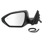 TRQ Driver Side Mirror Assembly Power Heated Turn Signal Blind Spot Paint to Match Compatible with 22-24 Hyundai Tucson SEL 22-24 Santa Cruz SEL 22-23 Santa Cruz SEL Premium 23-24 Santa Cruz Night