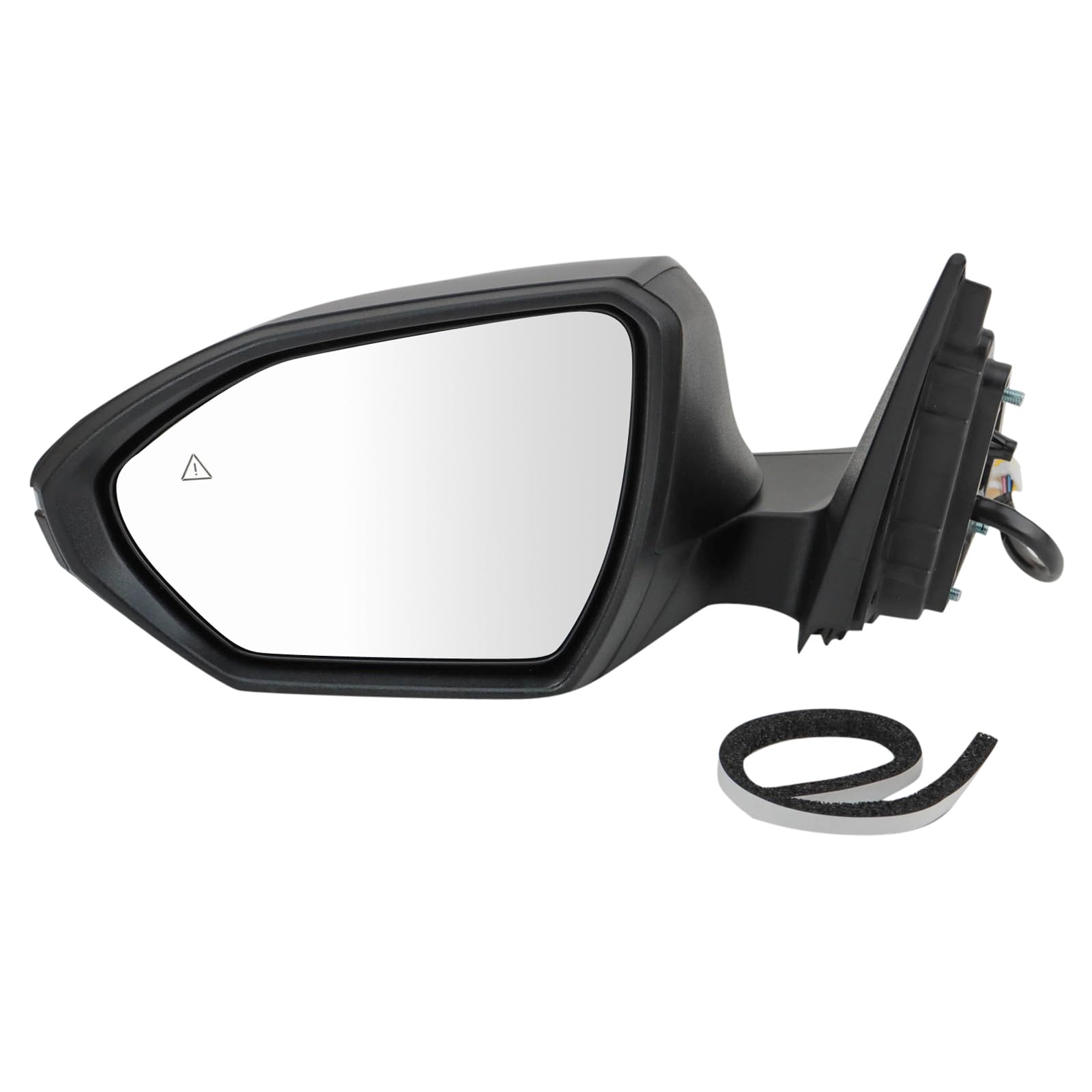 TRQ Driver Side Mirror Assembly Power Heated Turn Signal Blind Spot Paint to Match Compatible with 22-24 Hyundai Tucson SEL 22-24 Santa Cruz SEL 22-23 Santa Cruz SEL Premium 23-24 Santa Cruz Night