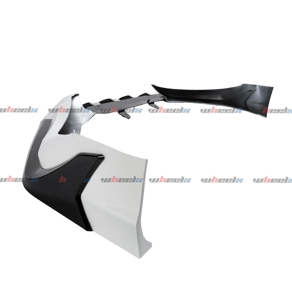 3PCS Front Lip Spoiler Splitter for Honda Accord 2021-2022 ACR Platinum White