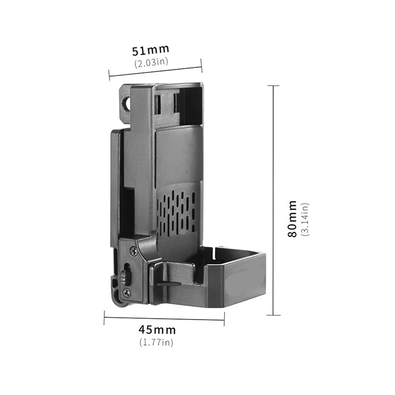 Compatible For DJI, Magnetic Mount Suction Fixed Bracket Angle Adjustable Base For Pocket 4 3 Camera Accessory