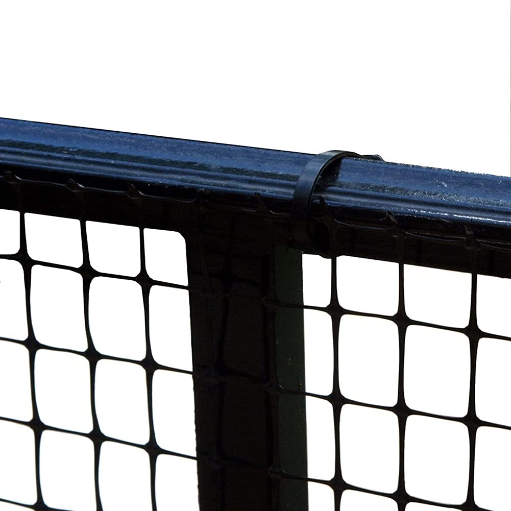 Plastic Mesh Fencing Safety Fence, Poultry Netting, with 50 Zip Ties, Reusable