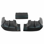 Chevy Corvette C5 1997-2004 Rear Bumper Diffuser Splitter Carbon Glossy Black