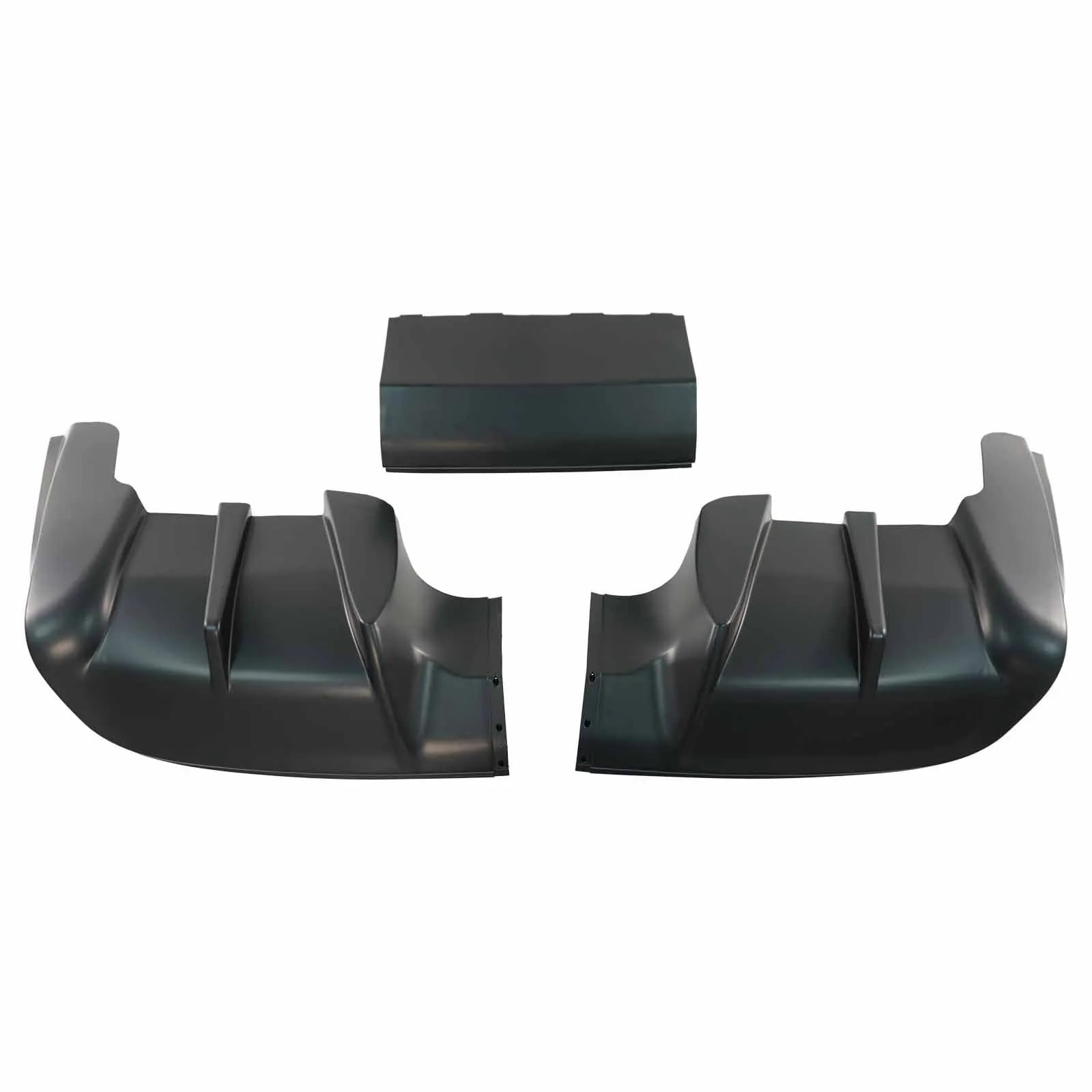 Chevy Corvette C5 1997-2004 Rear Bumper Diffuser Splitter Carbon Glossy Black