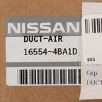 Genuine Nissan Parts - Duct-Air (16554-4BA1D)