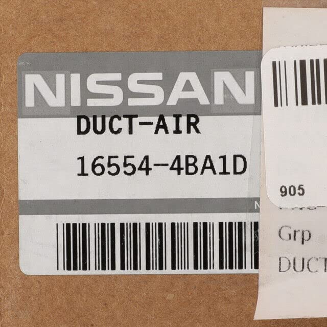 Genuine Nissan Parts - Duct-Air (16554-4BA1D)