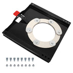 BKICKI RV Seat Swivel Base 360° Rotation Heavy Duty Rust Proof Mount Plate for