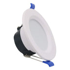 10 Pack 5W Recessed LED Ceiling Panel Lights Round Aluminum Downlight White