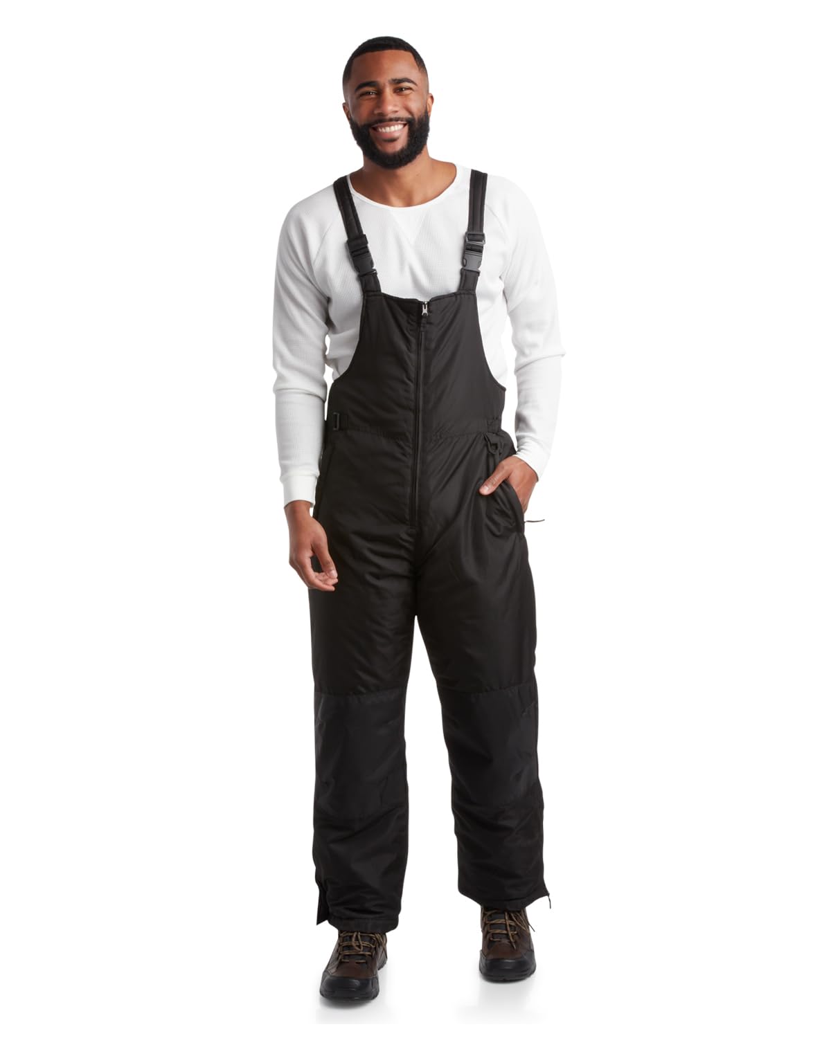 Perry Ellis Mens Insulated Ski Bibs Waterproof Snow Pants Winter Overalls Size
