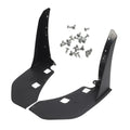 1 Pair of Car Front Bumper Side Corner Spoiler Winglet Splitter Black Prevent
