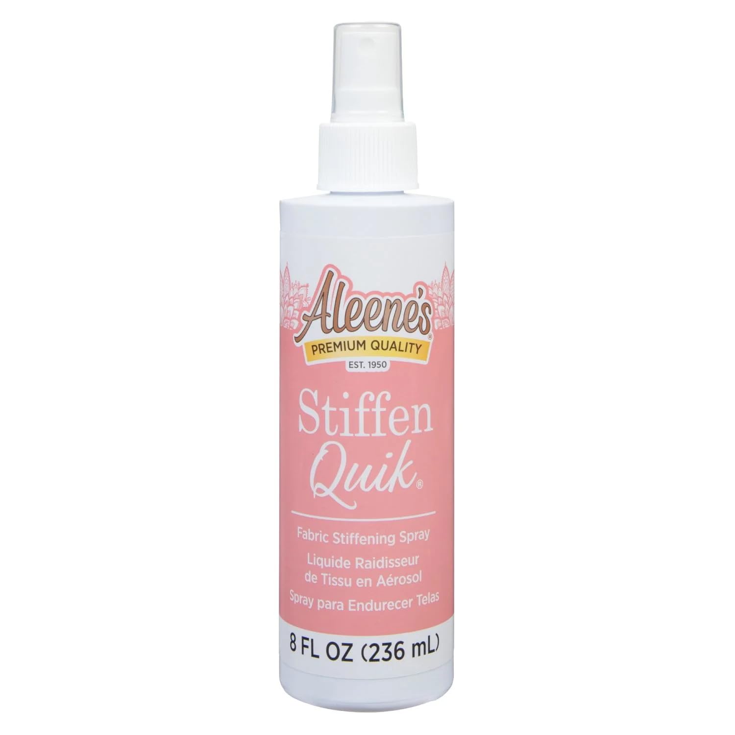Aleene's 15581 Stiffen-Quick Fabric Stiffening Spray 8oz,Original Version,