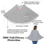 Baby Nursing Poncho Cover Breastfeeding Car Seat Canopy Stroller Cart Cover