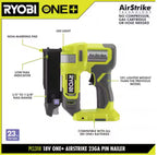 ONEAND 18V Cordless AIRSTRIKE 23-Gauge PIN Nailer Tool ONLY