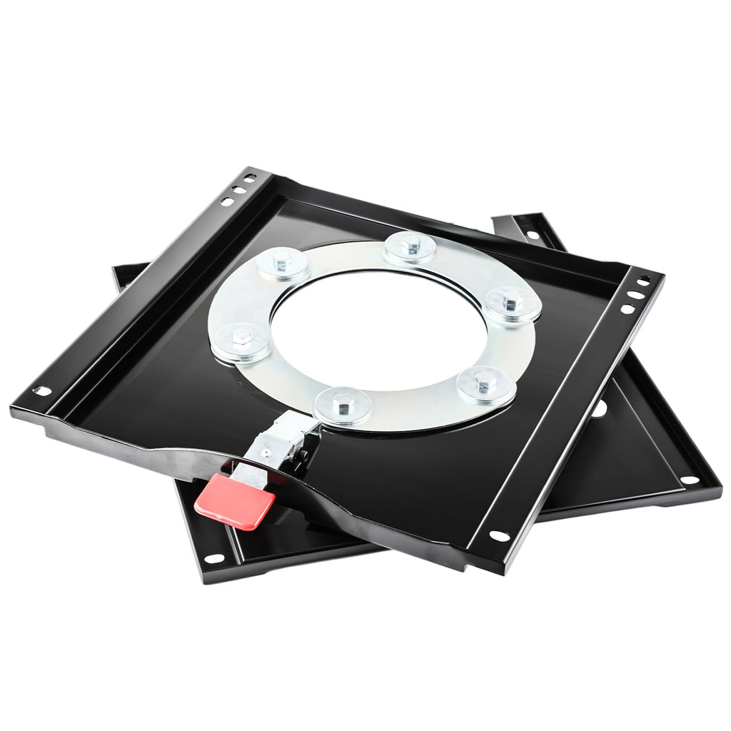 Seat Base 360° Rotation Motorhome Seat Swivel Base Mount Plate Fit for Ram