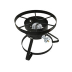 MENSI High Pressure BTU Propane Cast Iron Round Burner Head, Propane Commercial