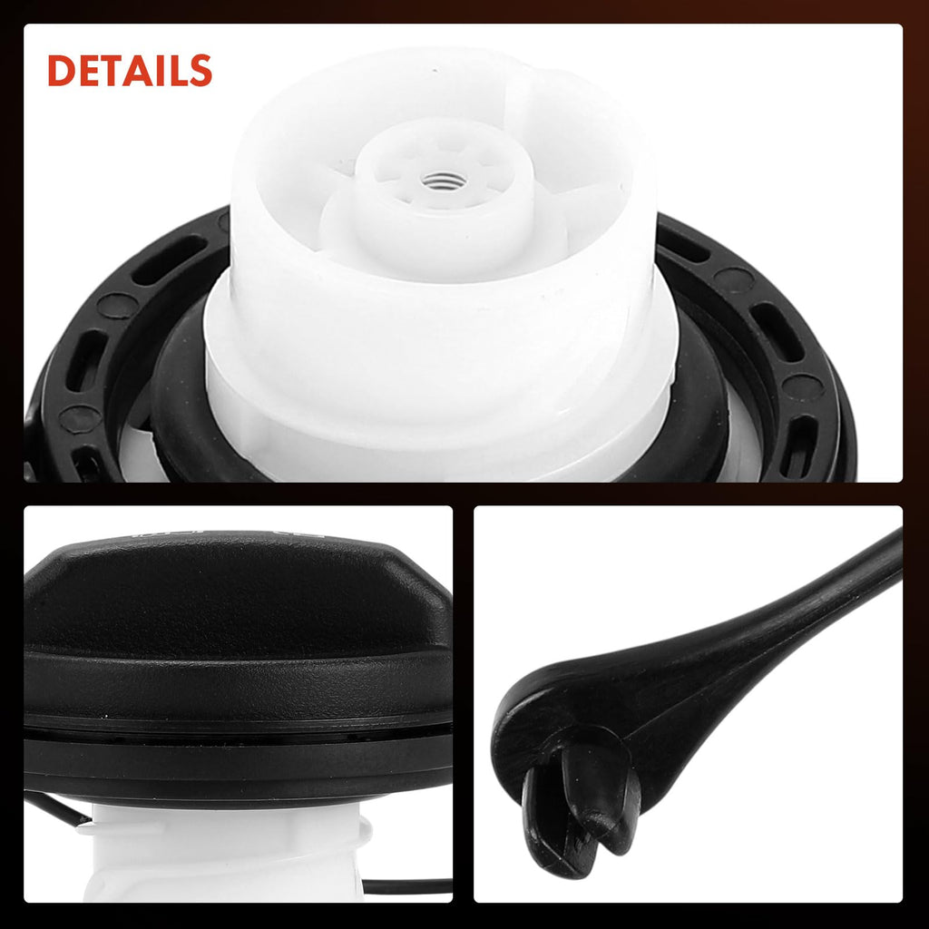 A-Premium Fuel Tank Filler Cap Compatible with Hyundai, Kia, Genesis