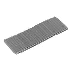 27 Pcs Metal Letter Stamps Set, High Carbon Steel Lowercase Alphabet Punch Stamp