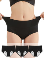 3 Pack Medium Washable Leakproof Period Underwear - Reusable Incontinence