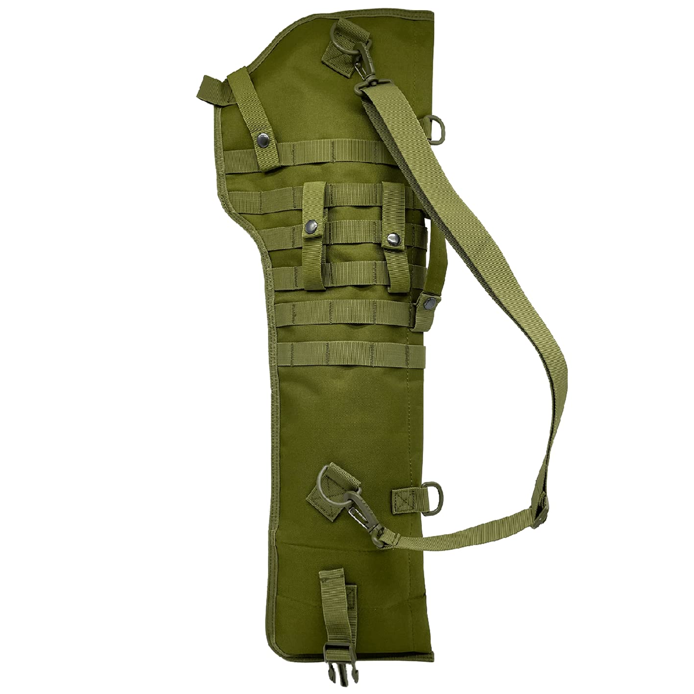 Silfrae Tactical Shotgun Rifle Scabbard Bag Shoulder Bag (DarkGreen1)