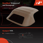 A-Premium Tan Convertible Soft Top, Compatible with Honda