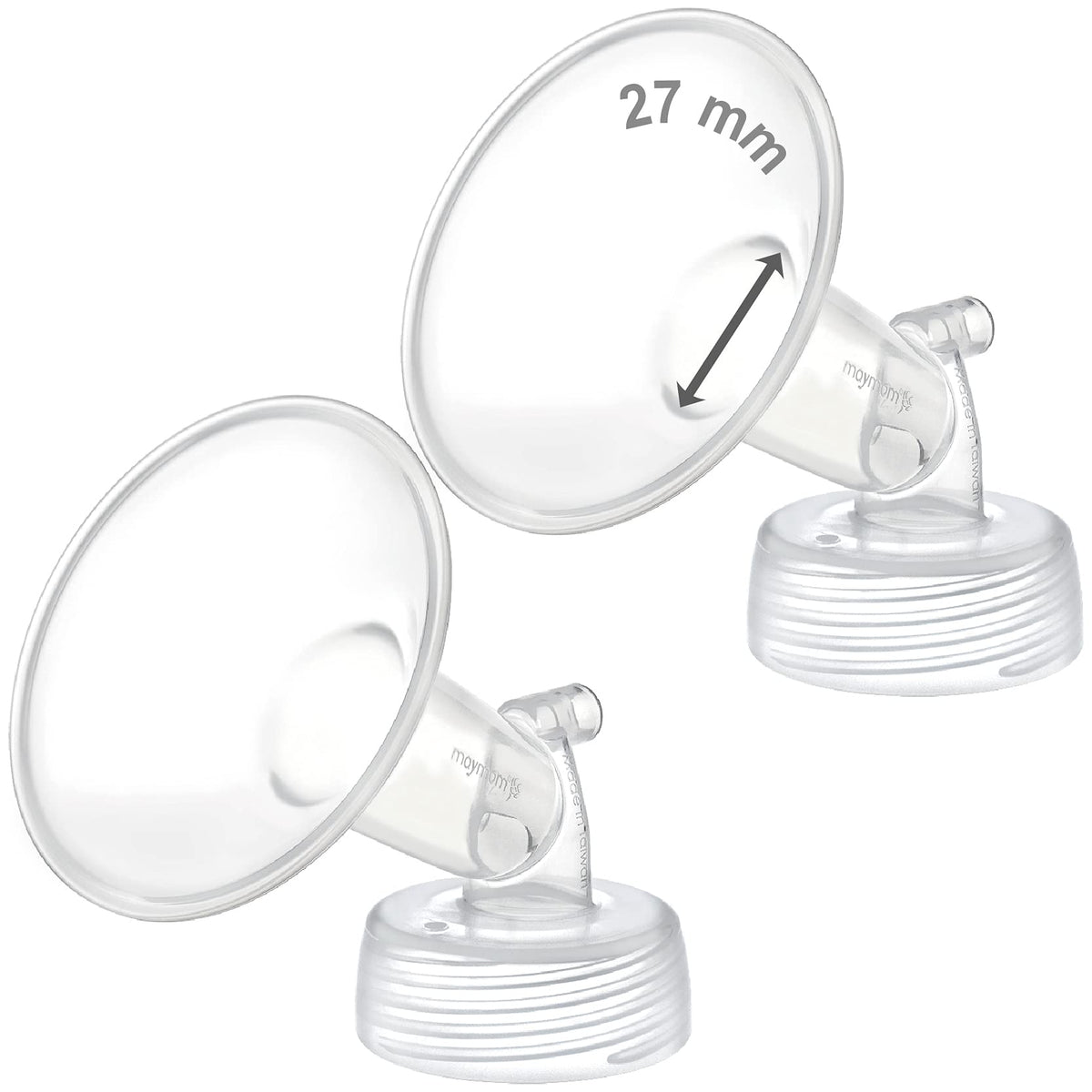 Maymom Pump Part Compatible with Spectra S1/S2 Pumps; Incl 27mm Wide Mouth