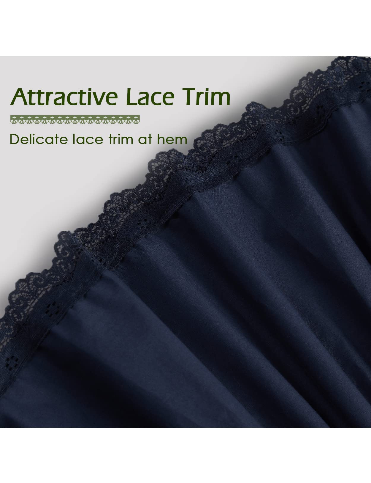 BEAUTELICATE Women 100% Cotton Skirt 3 Tiered A-Line Retro Medieval Skirt