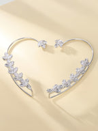 Fanquility 2Pcs Butterfly Earrings Ear Cuffs Non Pierceing Ear Cuff Fake