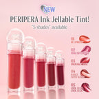 Peripera Ink Jellable Tint, Lip Stain, Korean Lip Tint, High Pigment Color,