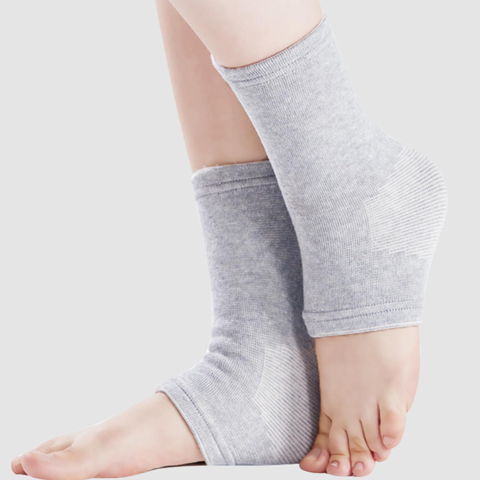 Tizuqe Medium Foot Sleeve Breathable Ankle Brace for Men Women and Adult Relief