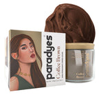 Paradyes Coffee Brown Semi Permanent Conditioner Based Hair Color Dye, Vegan and