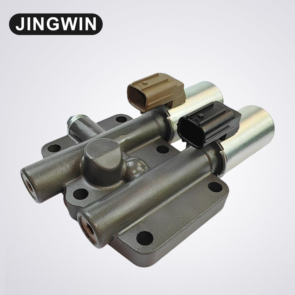 Jingwin 28250-P6H-024 Transmission Dual Linear Shift Solenoid with Gasket Compatible with Hond a Acura Accord Odyssey Pilot Prelude 1998-2007