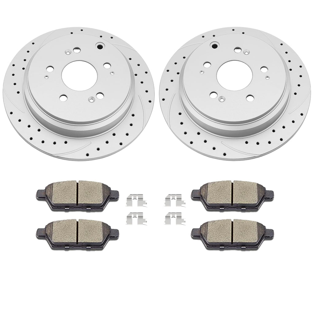 Acinoparts Rear Brake Kit Replacement for Honda Odyssey 2005 2006 2007 2008 2009
