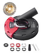 VEVOR Grinding Dust Shroud for Angle Grinder, Universal 4-5 in, Surface Grinder
