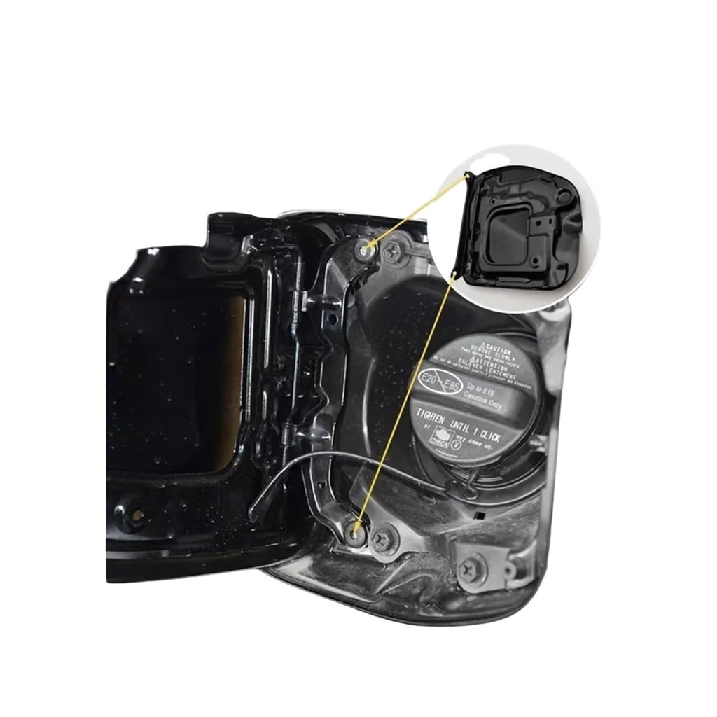 Fuel Filler Lid Replace 77305-04904 Compatible For Toyota Tacoma 2005-2015 Double Cab Short 5 Foot Bed