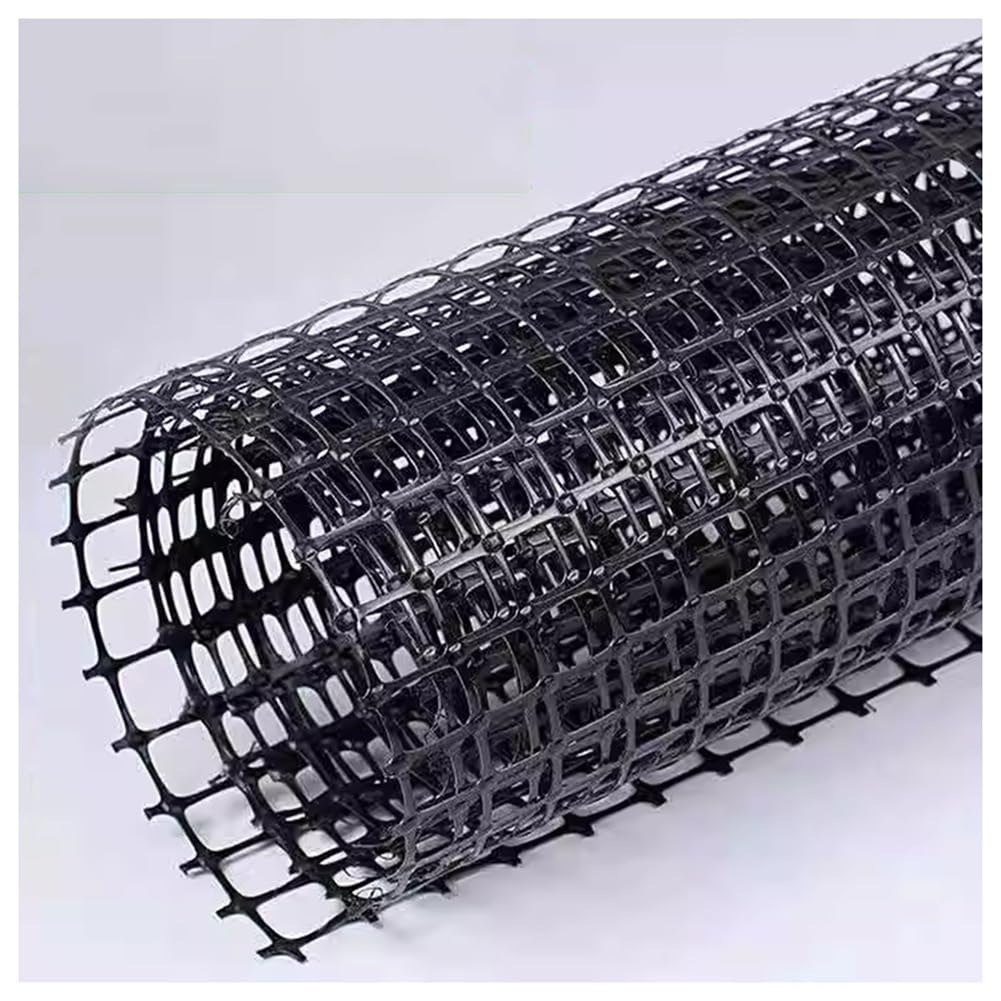 Plastic Mesh Fencing Safety Fence, Poultry Netting, with 50 Zip Ties, Reusable