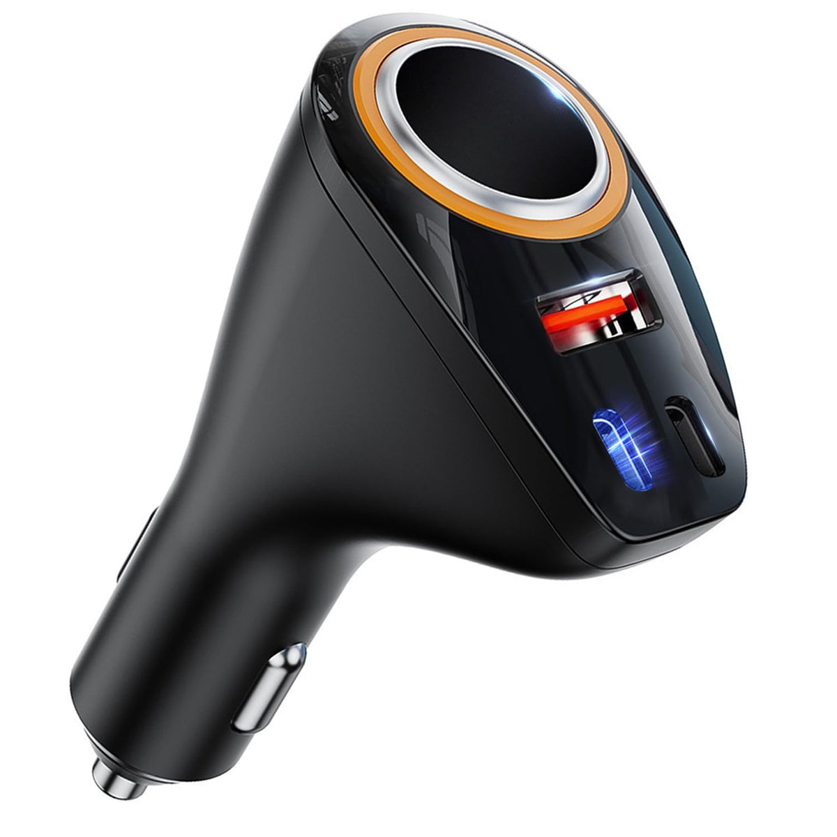 4 in 1 USB C Car Charger, 170W Multi USB Cigarette Lighter Adapter, Socket