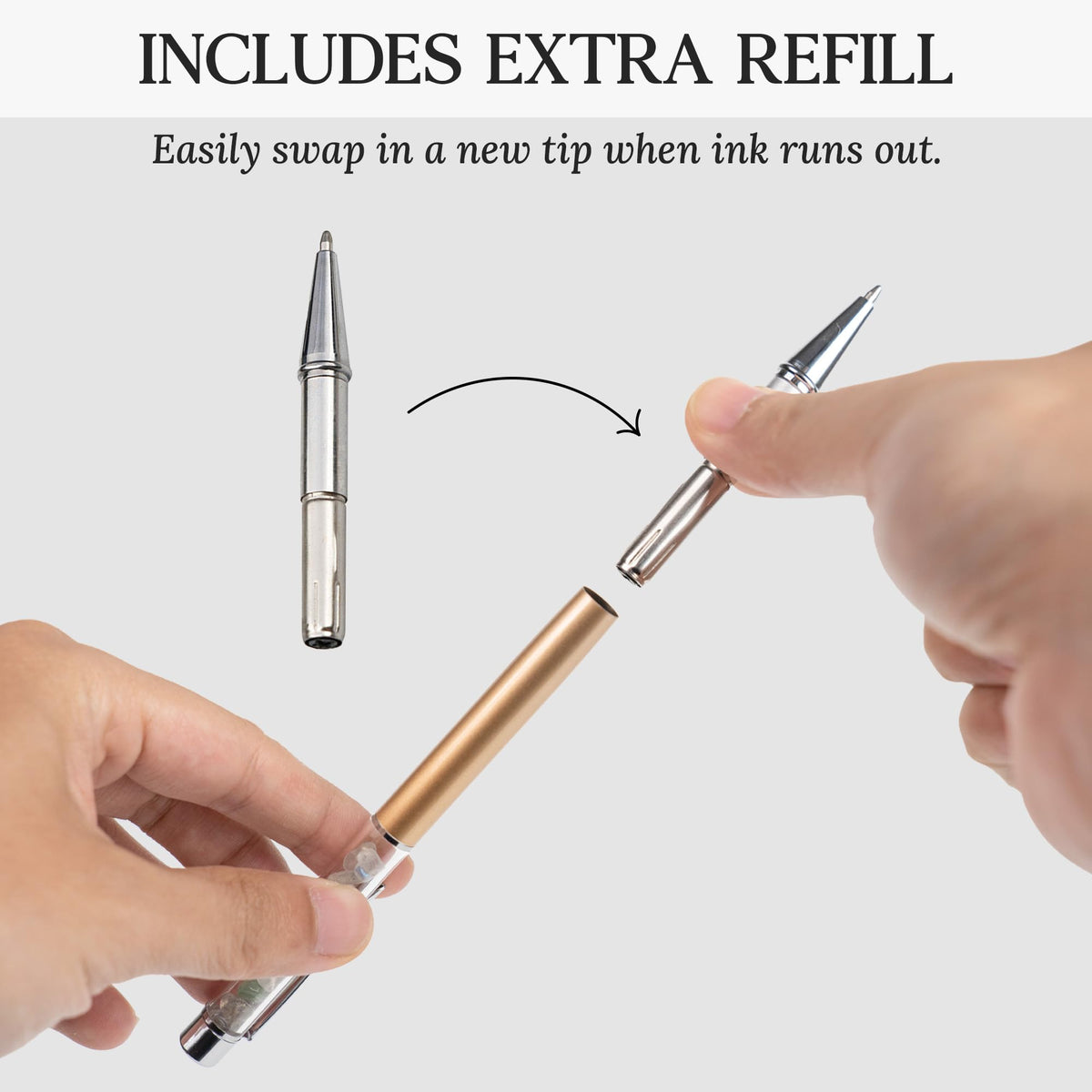 BOYESE Crystal Ballpoint Pen Retirement Gifts For Women, New Beginning Nurse,