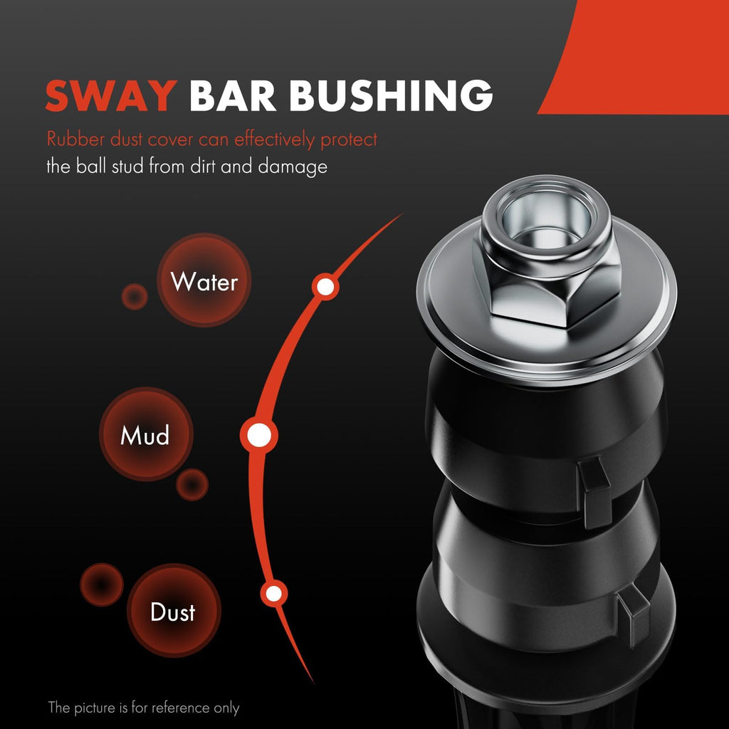 A-Premium Front or Rear Sway Bar Link Stabilizer Bar Link