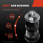 A-Premium Front or Rear Sway Bar Link Stabilizer Bar Link