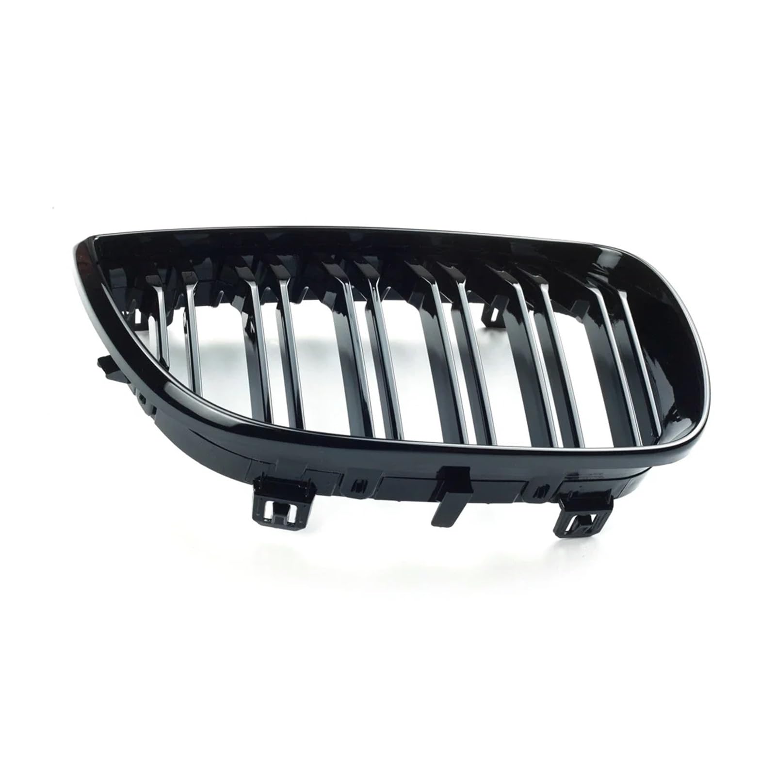 Pair Car Front Kidney Grille Compatible For BMW E81 E87 2004-2007 Pre-facelift Racing Grills Grilles Auto ABS Grill Accessories