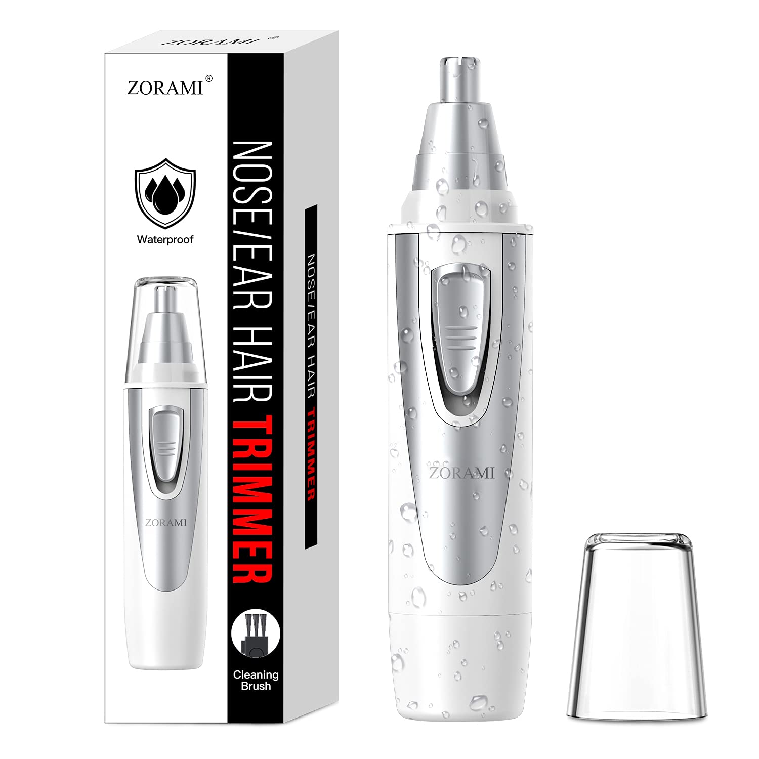Ear and Nose Hair Trimmer Clipper - 2026 Professional Painless Eyebrow & Facial