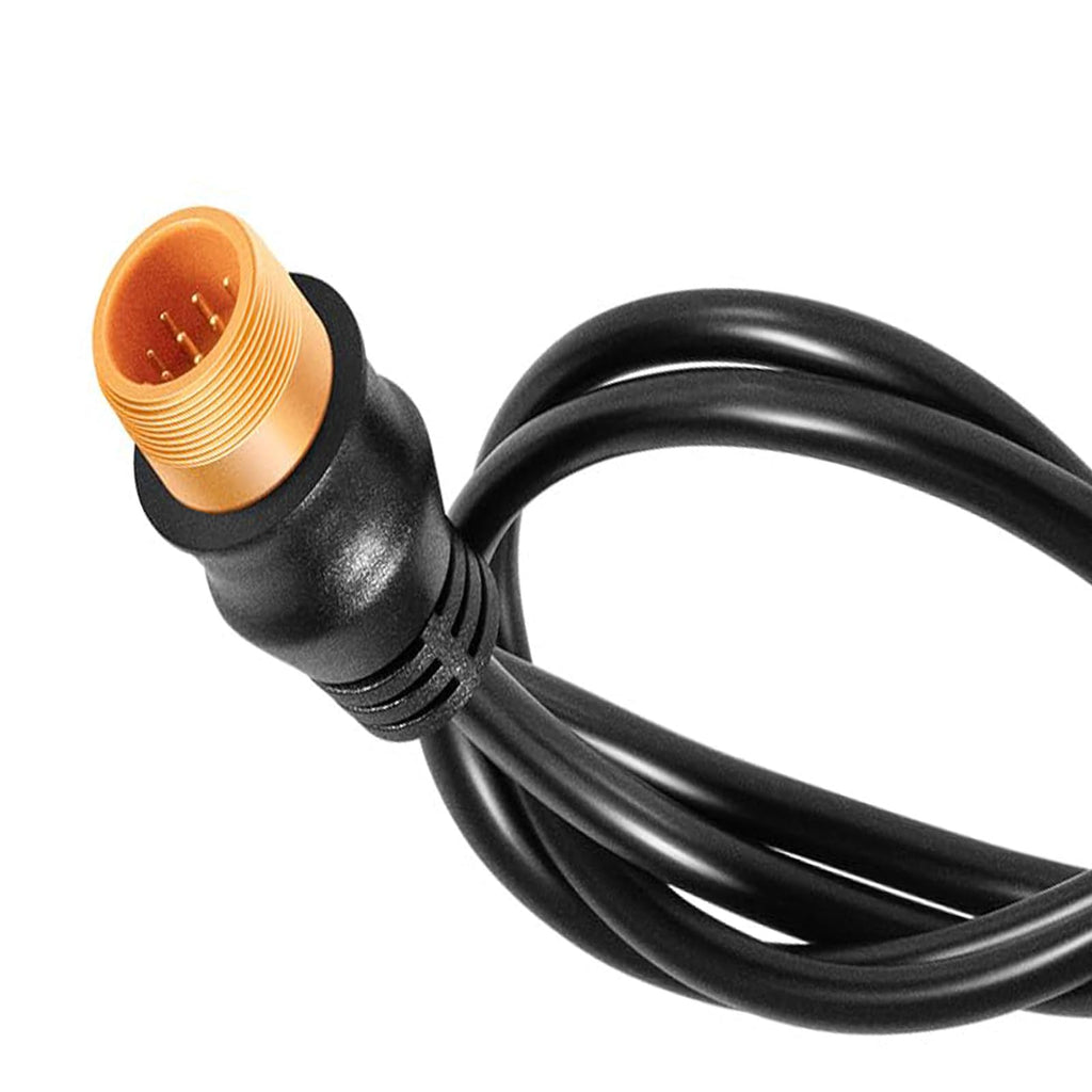 Replace 010-12234-05 Transducer Sensor Adapter Y-Cable12-Pin to Dual 4-Pin for Garmin Striker 7sv/9sv, as Well as for Striker Vivid 7sv/9sv, Works with echoMAP 72sv, 73sv, 74sv, 93sv（Length: 18 in）