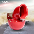 FARBIN Super Loud 12V Horns,Loud Raging Bull Sound Electric Horn,Air Horn Raging