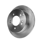 A-Premium 10.31 In (262mm) Rear Solid Brake Rotors and Ceramic Pads Kit