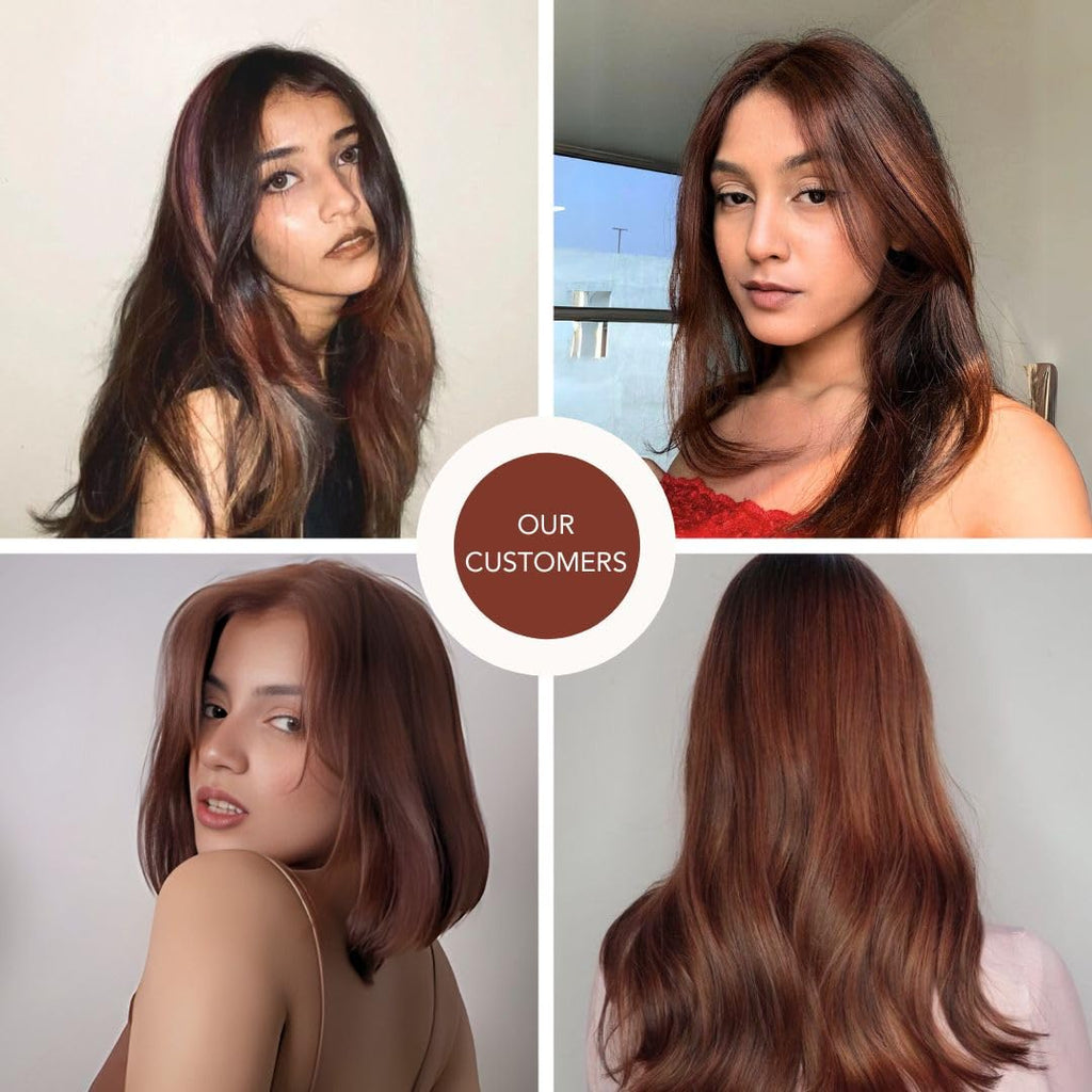 Paradyes Coffee Brown Semi Permanent Conditioner Based Hair Color Dye, Vegan and