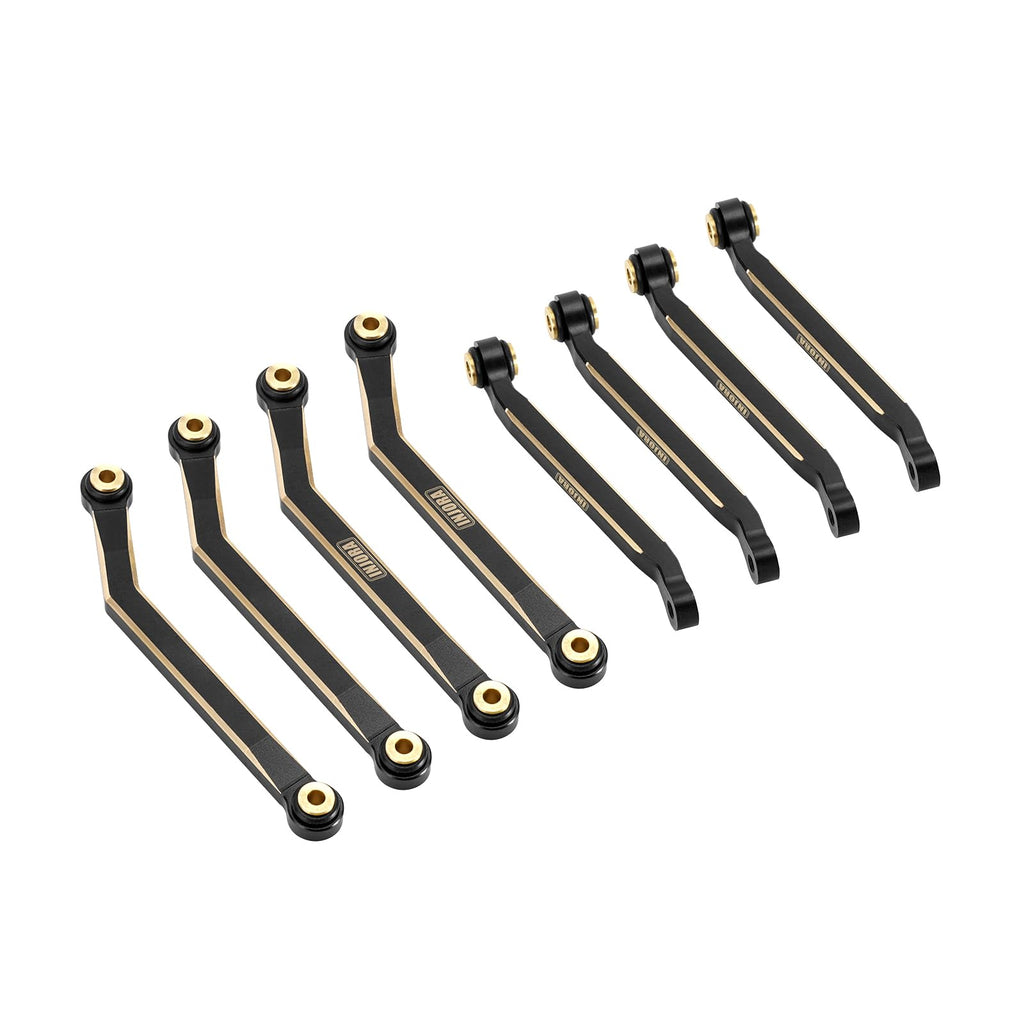 INJORA Black Brass High Clearance Chassis Links 39g Heavy Brass Links for FMS