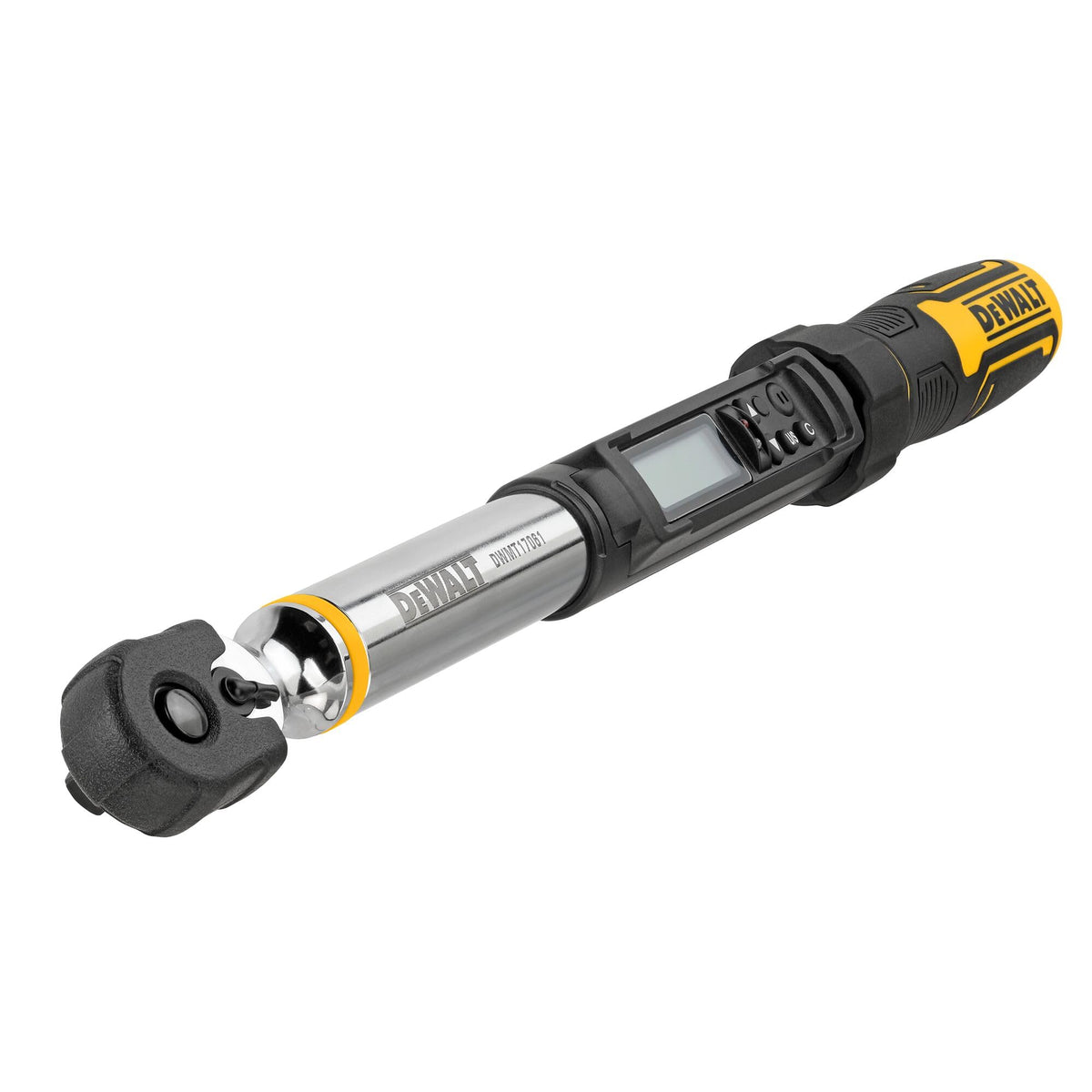 DEWALT Digital Torque Wrench, 3/8 inch Drive, 20-100 FT-LB, with Storage Case